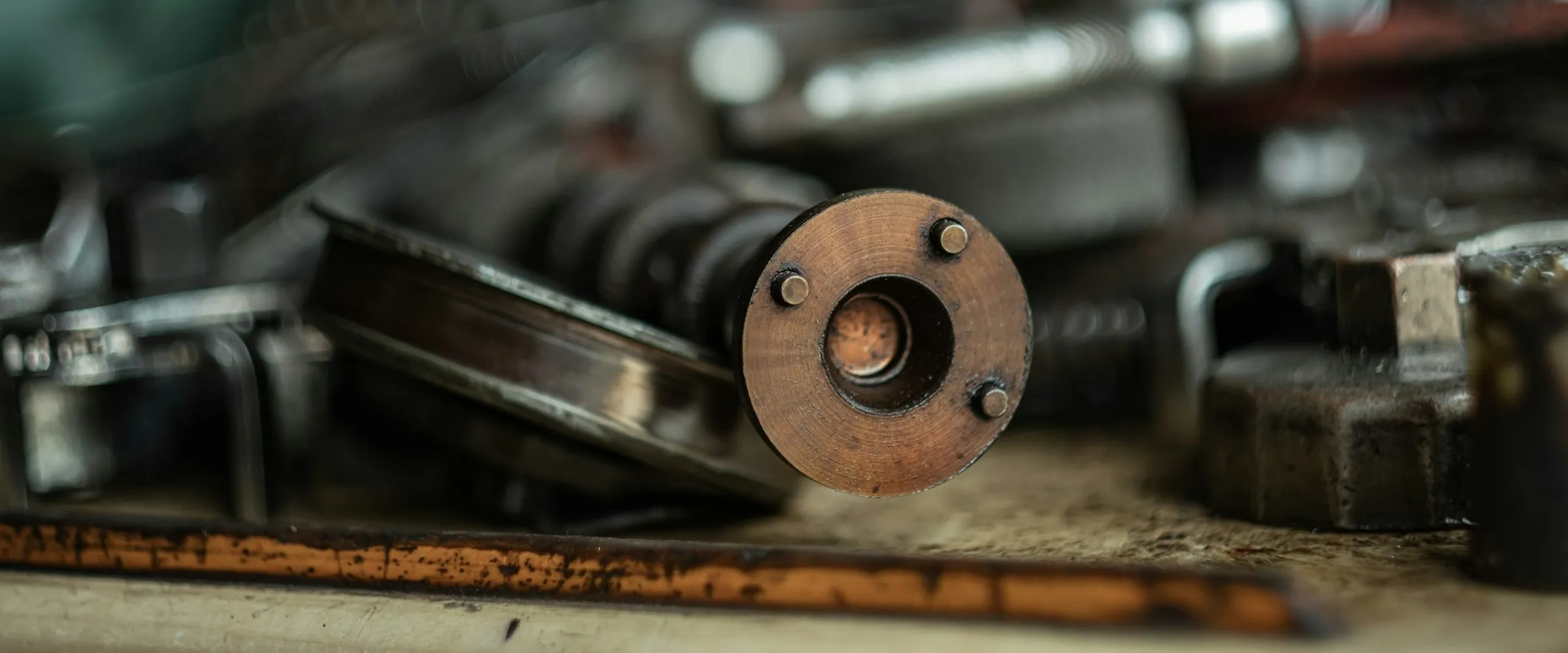 Instrumentation: https://unsplash.com/photos/a-close-up-of-a-metal-object-on-a-table-WFo6cCRHLx8